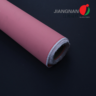 Vải sợi thủy tinh silicon dẻo cao 1000 ° F / 550 ° C được sử dụng trong màn khói và lửa