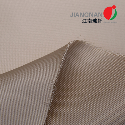Chất liệu vải sợi thủy tinh Silica cao Độ dày 0,6mm Vải Satin dệt ở nhiệt độ cao