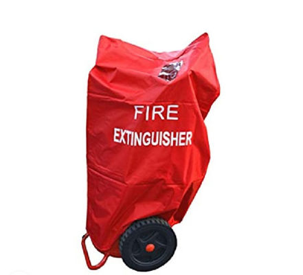 Nắp bình chữa cháy cho loại xe đẩy 50kg Extinguihser với kích thước 116 * 72 Cm