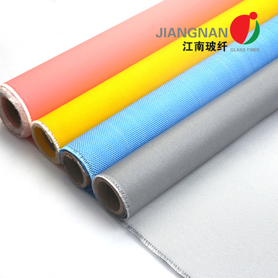 Đường ống dẫn dầu Chất liệu vải sợi thủy tinh tráng silicone Độ dày 0,4mm