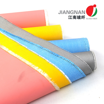 Vải sợi thủy tinh tẩm silicone để bảo vệ nhiệt Lớp phủ chống cháy