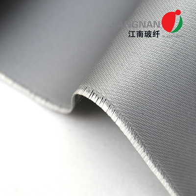 Vải sợi thủy tinh phủ silicone một bên - Áo áo khoác cách nhiệt có thể tháo rời, vật liệu chăn