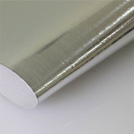 Vải thủy tinh chống cháy Aluminized, vải sợi thủy tinh nhôm AL7628