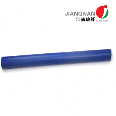 Vải chống cháy bằng sợi thủy tinh có chèn bằng thép không gỉ để bảo vệ đường ống ở nhiệt độ cao