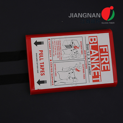 100% vải sợi thủy tinh hoặc chăn chống cháy phủ silicone để chuẩn bị cho trường hợp khẩn cấp