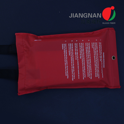 Chăn chống cháy màu trắng BSI &amp; LPCB BS EN 1869 2019 Chăn chống cháy khẩn cấp an toàn chống cháy