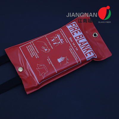 Chăn chống cháy màu trắng BSI &amp; LPCB BS EN 1869 2019 Chăn chống cháy khẩn cấp an toàn chống cháy