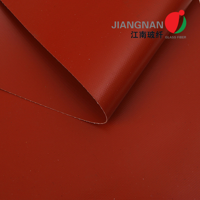 Lớp vải sợi thủy tinh silicon phủ rộng 1000mm cho nhu cầu cách nhiệt
