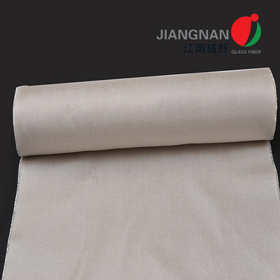 Vật liệu vải sợi thủy tinh có kết cấu rộng 100 cm để cách nhiệt và bảo vệ nhiệt sản xuất