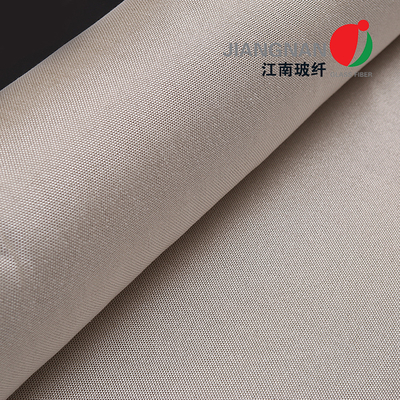 Vật liệu vải sợi thủy tinh có kết cấu rộng 100 cm để cách nhiệt và bảo vệ nhiệt sản xuất