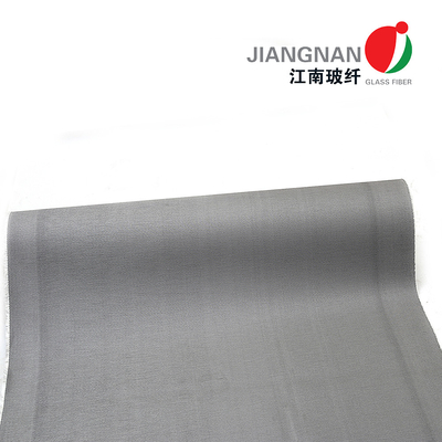 880C Dây thép không gỉ Satin Vải thủy tinh được tráng bằng Polyurethane và Graphite cho hàng rào chống cháy