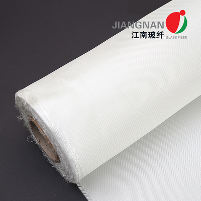 Vải dệt sợi thủy tinh 0,43mm Tính dễ cháy trong thùng Vải dệt sợi thủy tinh