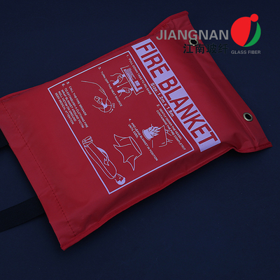 Chăn chống cháy Chăn chống cháy bằng sợi thủy tinh để chuẩn bị cho trường hợp khẩn cấp
