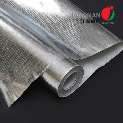 Sợi thủy tinh nhiều lớp lá nhôm với nhiệt độ làm việc lên tới 550 C Xử lý một mặt hoặc cả hai mặt