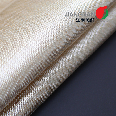 Vải sợi thủy tinh được xử lý nhiệt Vải satin Dệt E Vải thủy tinh 0.6mm Độ dày