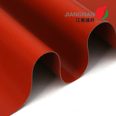 Chất lượng cao hơn vải đỏ sợi thủy tinh phủ silicone để bảo vệ hàn