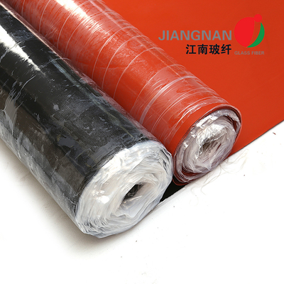 Vải sợi thủy tinh phủ silicon chịu nhiệt cao cho các ứng dụng cách nhiệt