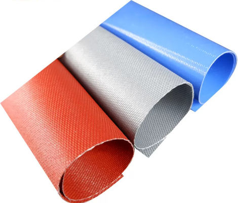 1MM Cao su silicon tráng phủ dày 1MM Vải sợi thủy tinh nhiệt tẩm