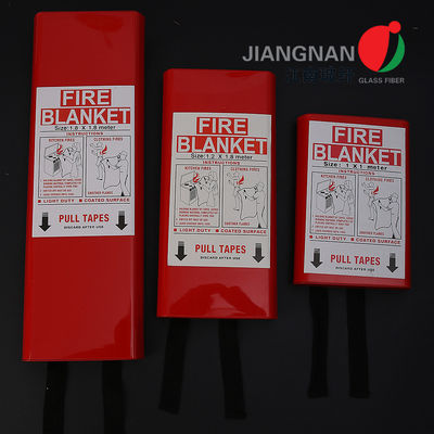 430gsm 1m * 1m Đóng hộp Vải sợi thủy tinh chữa cháy khẩn cấp Với AS / NZS3504 đã được phê duyệt