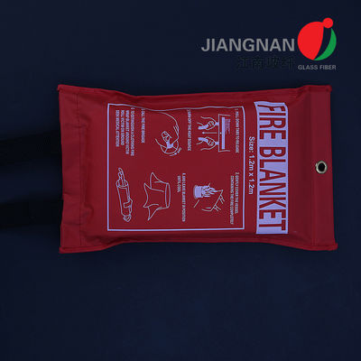 430gsm 1,2 * 1,2m E-Glass dệt chăn chống cháy Chăn amiăng chống cháy cho AS / NZS 3504 đã được phê duyệt