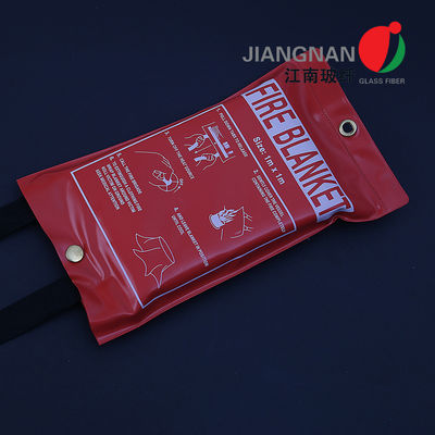 Chăn chữa cháy bằng sợi thủy tinh trong trường hợp khẩn cấp 1,2x1,2m