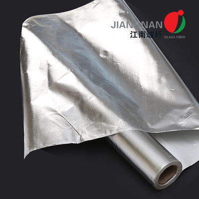 Lá nhôm phản xạ nhiệt sợi thủy tinh cách nhiệt được hỗ trợ