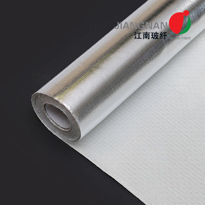 Vải sợi thủy tinh một mặt lá nhôm 0,6mm để phản xạ nhiệt