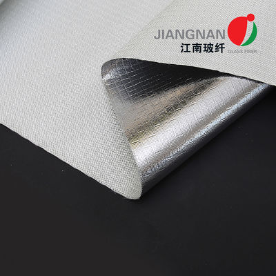 Vải sợi thủy tinh tráng nhôm 18 Micron Chống cháy