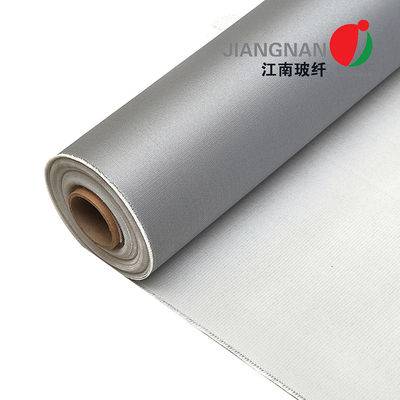 15 Oz Lớp phủ silicone một mặt Vải sợi thủy tinh silicone cho áo khoác cách nhiệt