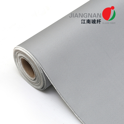 0,2mm Chống thấm nước chống ăn mòn Vải dệt trơn silicone tráng vải sợi thủy tinh