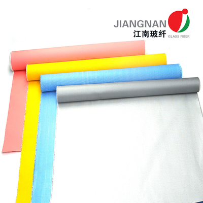 Chống ăn mòn Twill sợi thủy tinh chống thấm nước được tráng bằng vật liệu cách nhiệt silicone 260 ℃