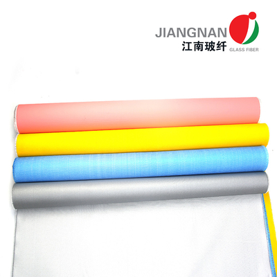 1/3 Twill Silicone tráng sợi thủy tinh Chất liệu cách nhiệt Máy làm mát chống cháy