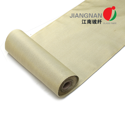 Độ dày 0,6mm Vải sợi thủy tinh nhiệt độ cao Vermiculite Pelhamite tráng